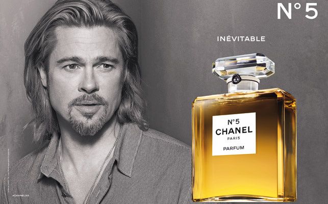 Marketing y celebrities: Brad Pitt y Chanel nº5