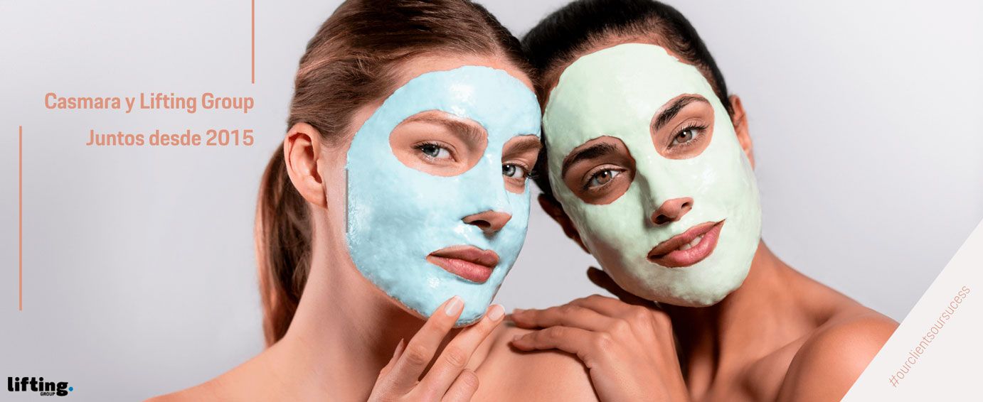 Casmara sigue confiando en Lifting Group como su Partner de Marketing para el relanzamiento de sus máscaras faciales de uso en casa