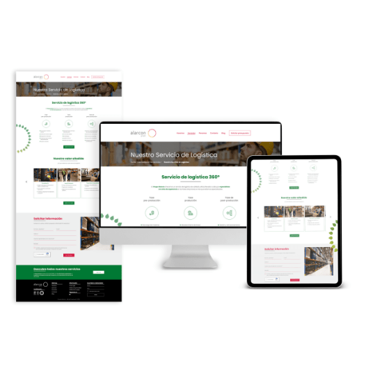 mockup web